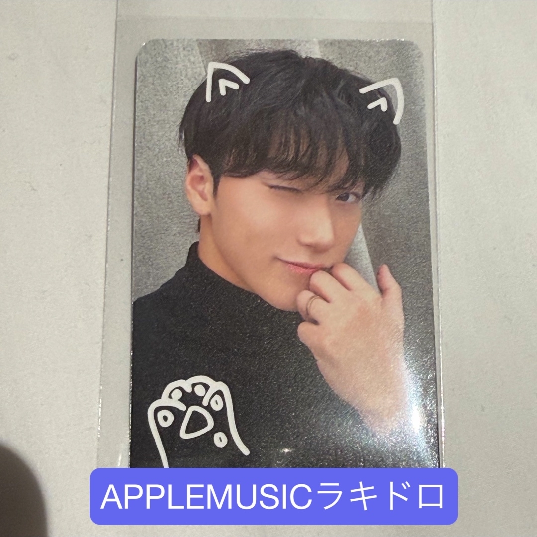 ATEEZ - ATEEZ APPLE MUSIC ラキドロ トレカ サン part4の通販 by M's