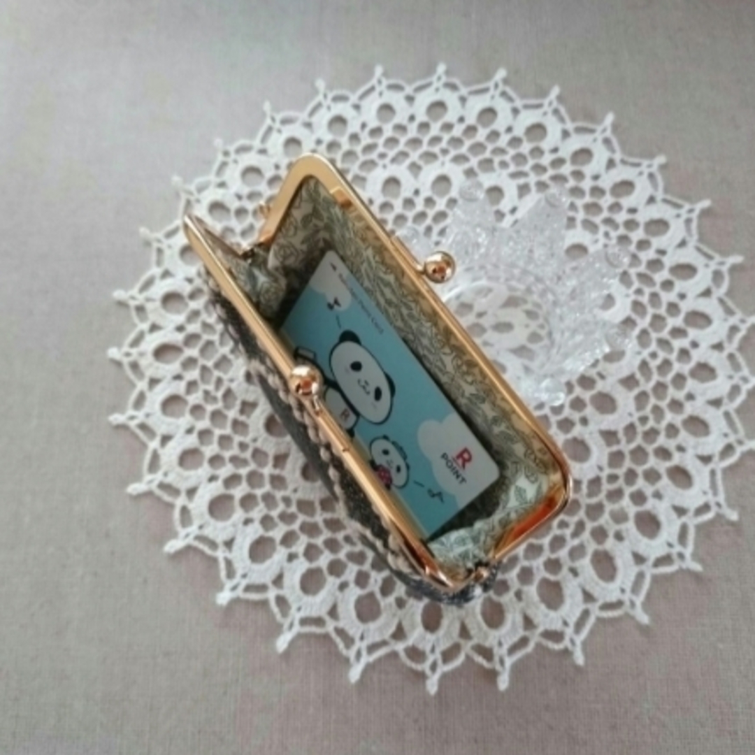 1284 ミナペルホネン tambourine がま口ポーチの通販 by komugi｜ラクマ