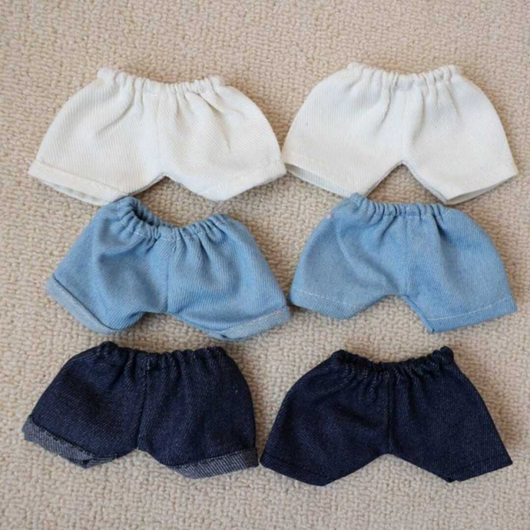 ぬい服 ぬいぐるみ用 デニム ズボン パンツ 20㎝ ドール用 着せ替え