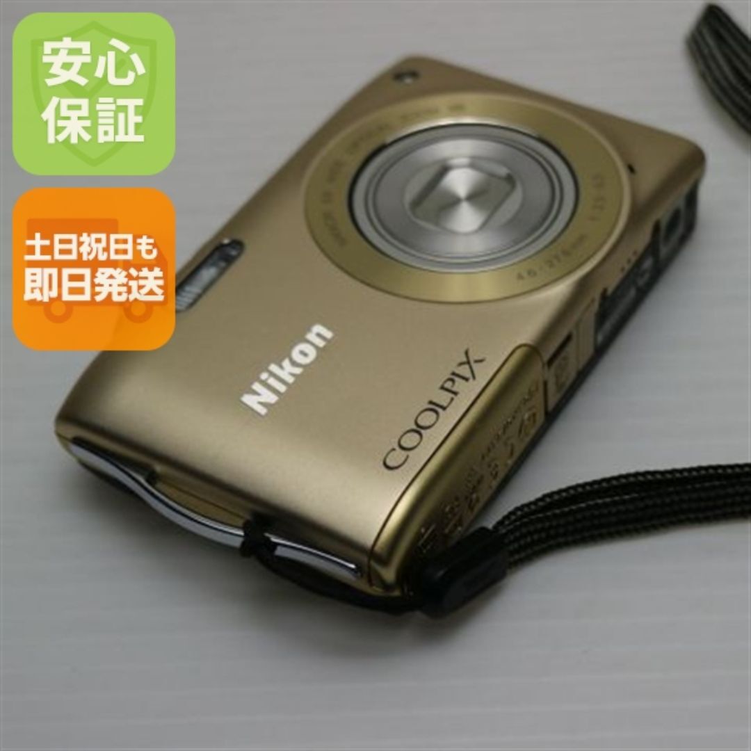 Nikon - 超美品 COOLPIX S3300 スイートゴールド M444の通販 by
