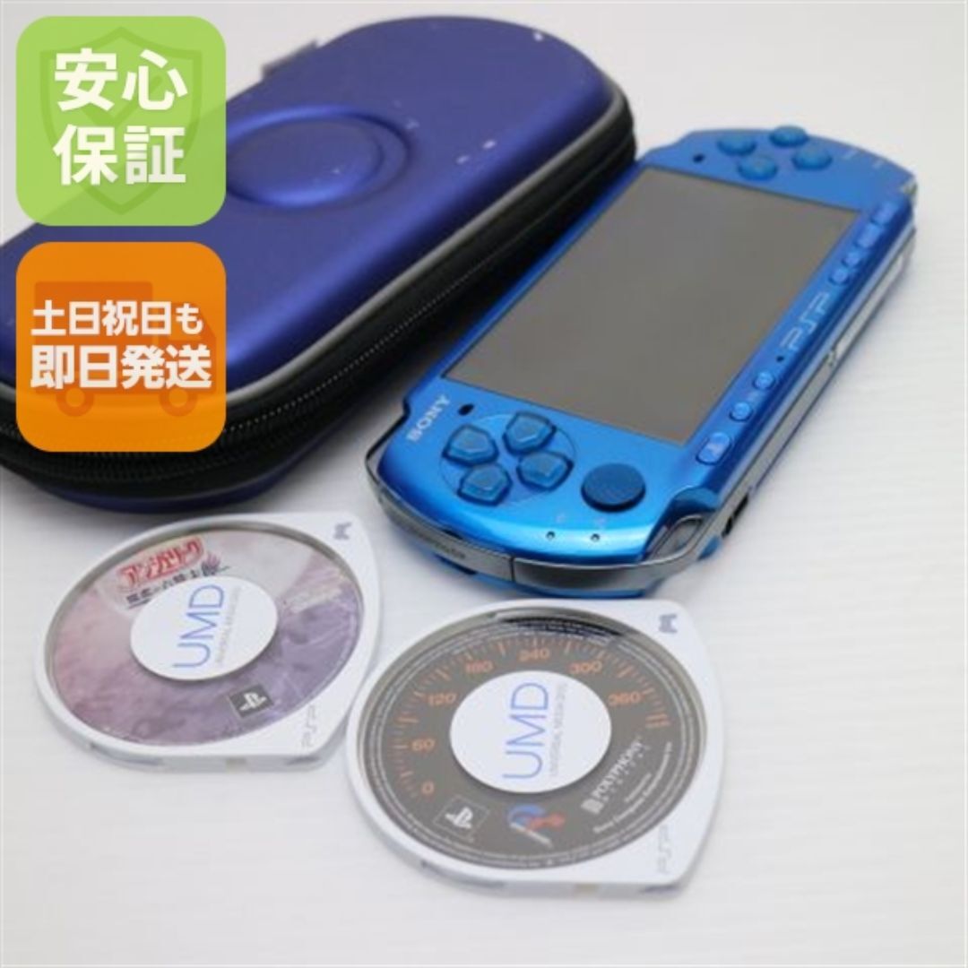 SONY - 超美品 PSP-3000 バイブラント・ブルー M444の通販 by エコスタ