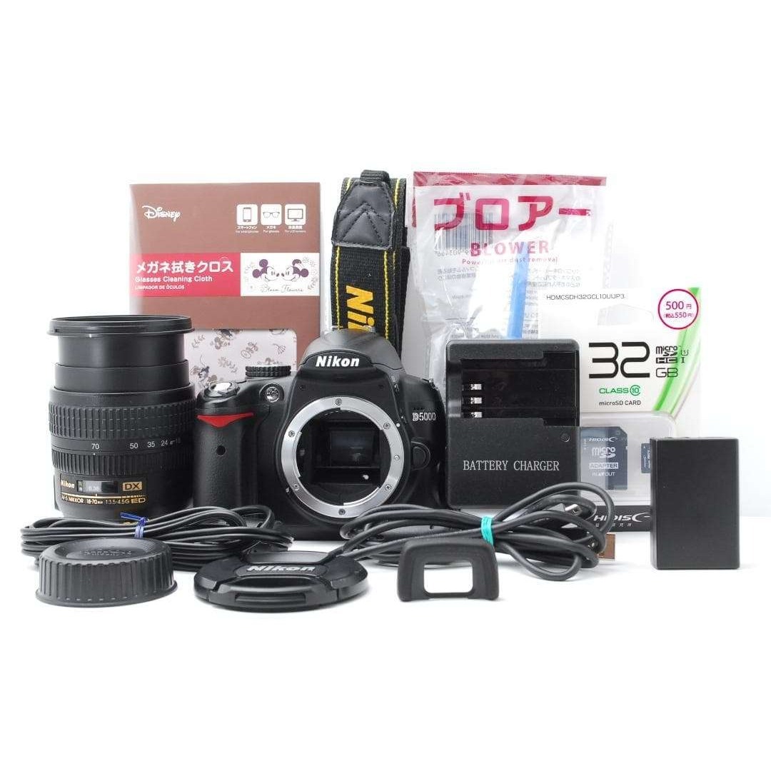 Nikon - Nikon D5000 スマホ転送 自撮り バリアングル液晶 動画対応