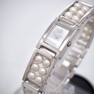 MIKIMOTO - 【電池交換済】MIKIMOTO ミキモト 腕時計 パール ウォッチ