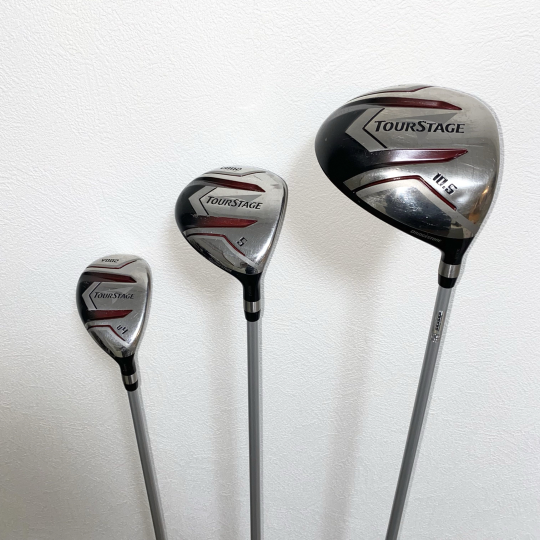 TOURSTAGE - お得☆TOURSTAGEゴルフクラブ フルセット☆メンズ初心者