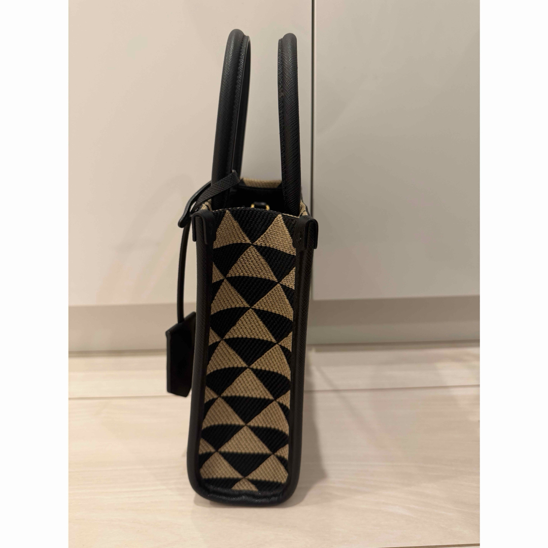 PRADA - PRADA プラダ シンボル エンブロイダリーファブリック ミニ