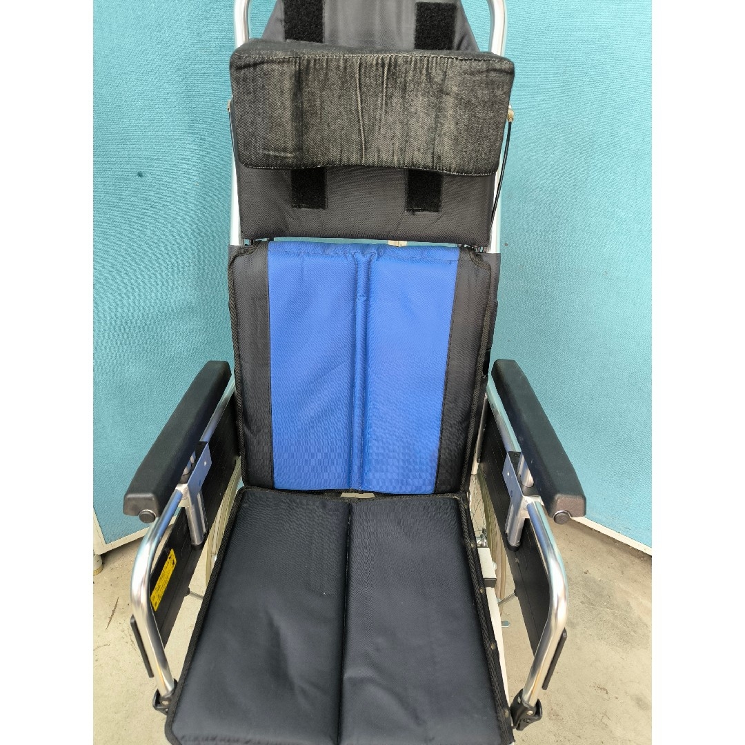 ミキ リクライニング&ティルト式 介助用車いす BAL-12ノーパンクタイヤ仕様