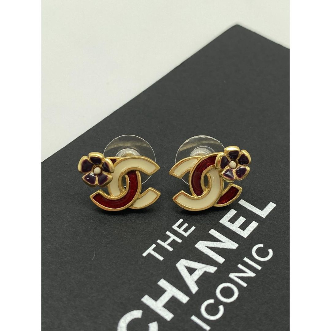 CHANEL - CHANEL シャネル ピアス 両耳 CC ココマーク カメリア
