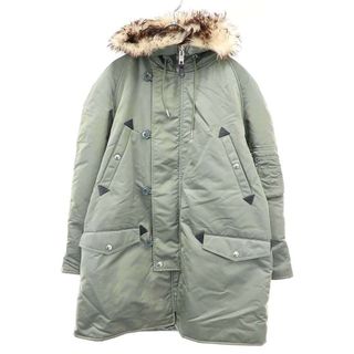 CELINE - CELINE セリーヌ N-3B ファー ミリタリーモッズコート