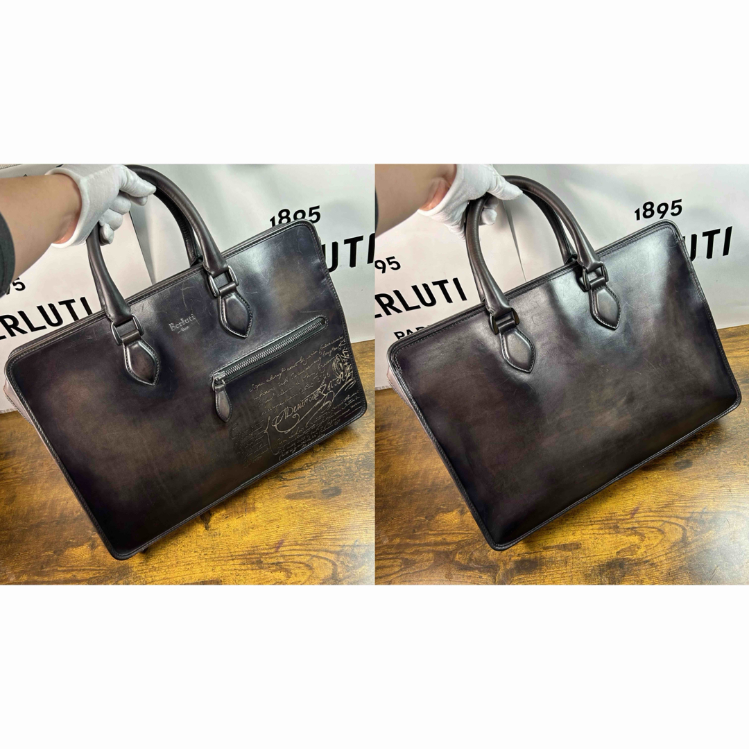 BERLUTI - 極美品68万円 Berluti アンジュール スクリット レザー