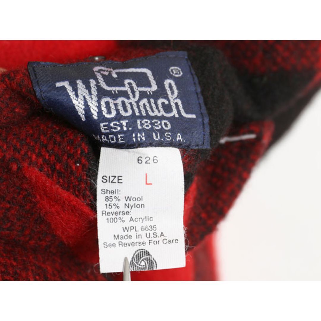 WOOLRICH - 80s USA製 ウールリッチ リバーシブル ベスト メンズ L