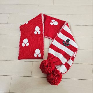 Disney - ディズニー ミニー ヒョウ柄 フード付きマフラー の通販 by