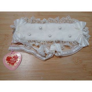 BABY,THE STARS SHINE BRIGHT - ねこくみゃポシェット黒×エンジドット