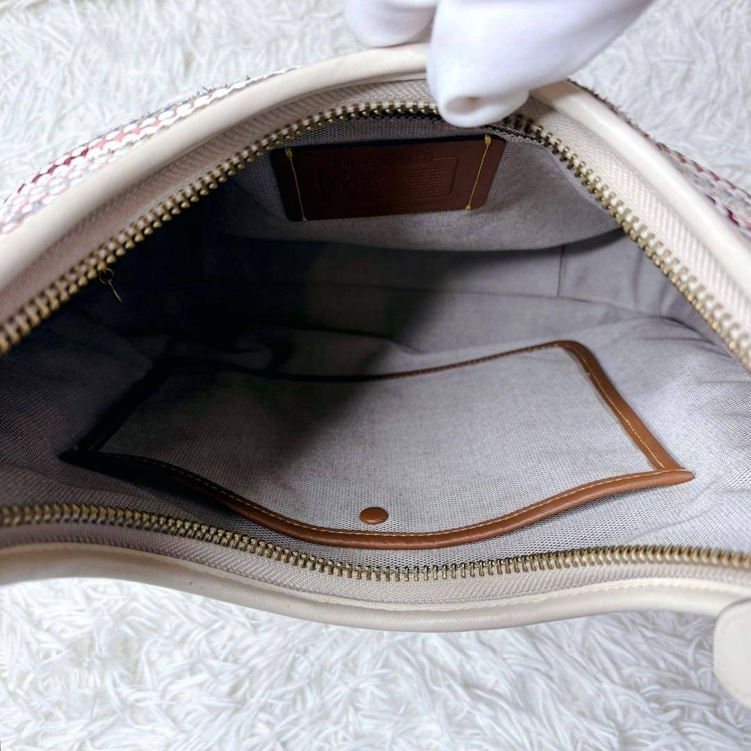 COACH ERGO Upcycle 2021 Woven Hobo Bag