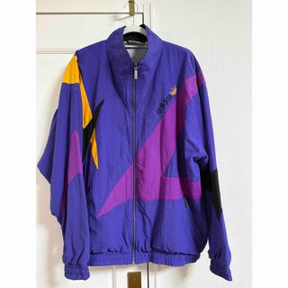 adidas - adidas☆サテン コーチジャケット☆ナイロンジャケット☆黒