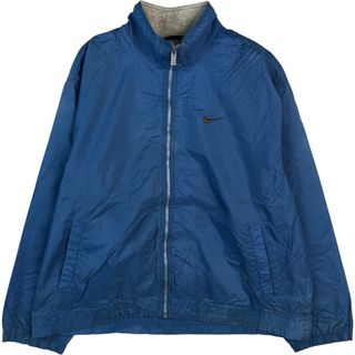 NIKE（ナイロンジャケット ・ ブルー・ネイビー/青色系）のフリマ