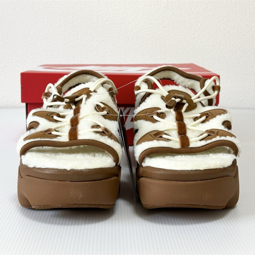 NIKE - 新品未使用 NIKE エアマックスココ ファー ボア サンダル 24cm