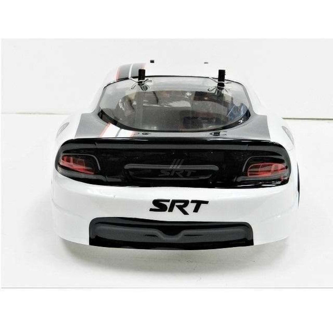 ターボ機能付き 1/10 ドリフトラジコンカー D001 白 スペアボディー付