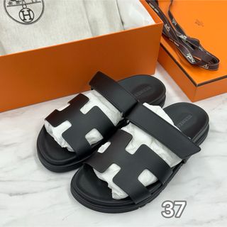 HERMES - 未使用☆HERMES エルメス オラン ブラック 37の通販 by yrkn