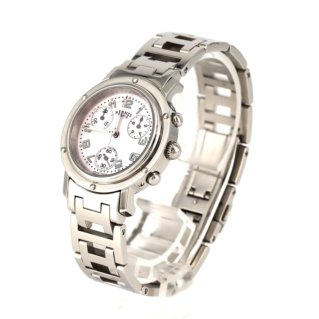 コメ兵｜エルメス クリッパーナクレクロノグラフ CL1.310 SS クォーツ