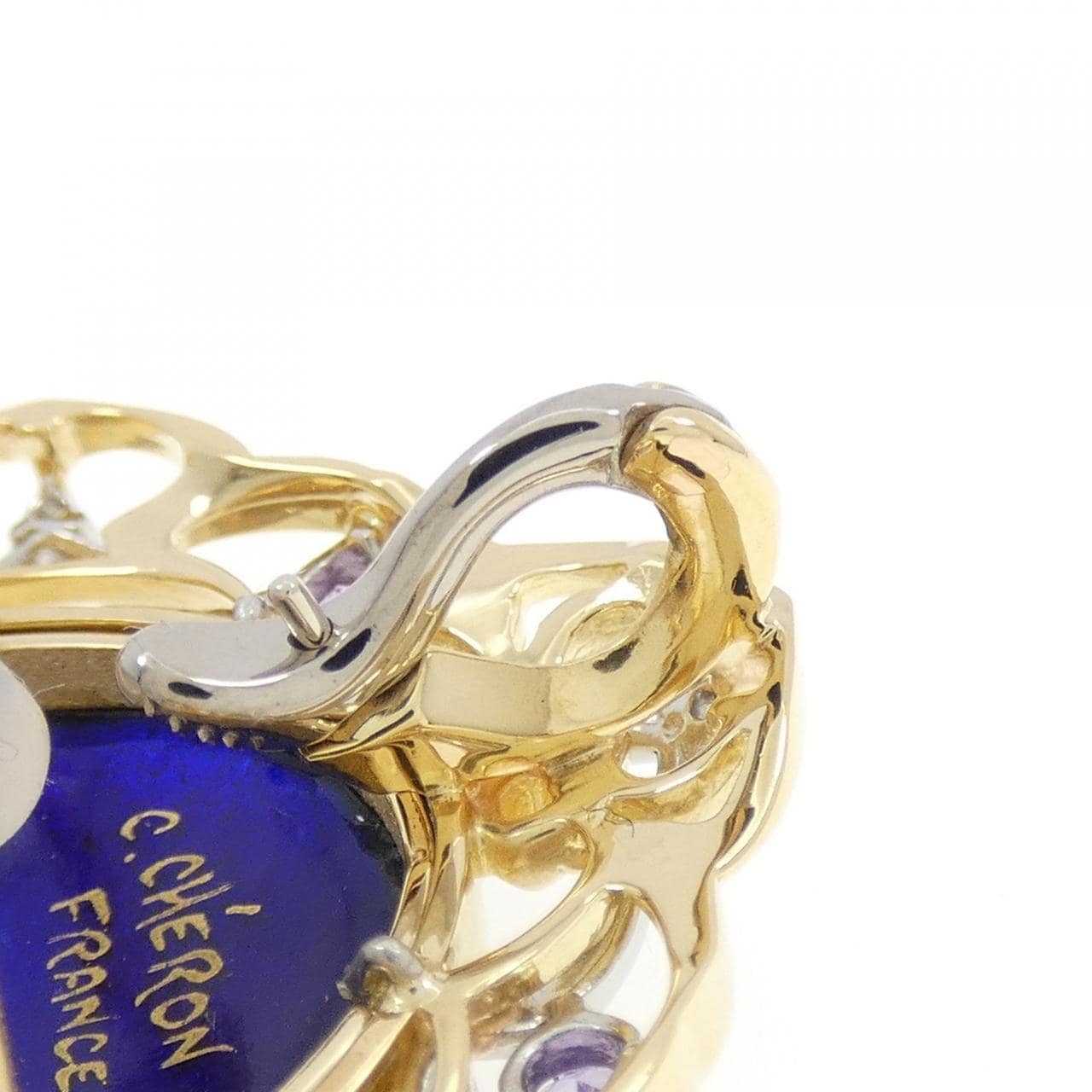 コメ兵｜梶光夫 エマーユ ブローチ｜梶光夫｜ブランドジュエリー