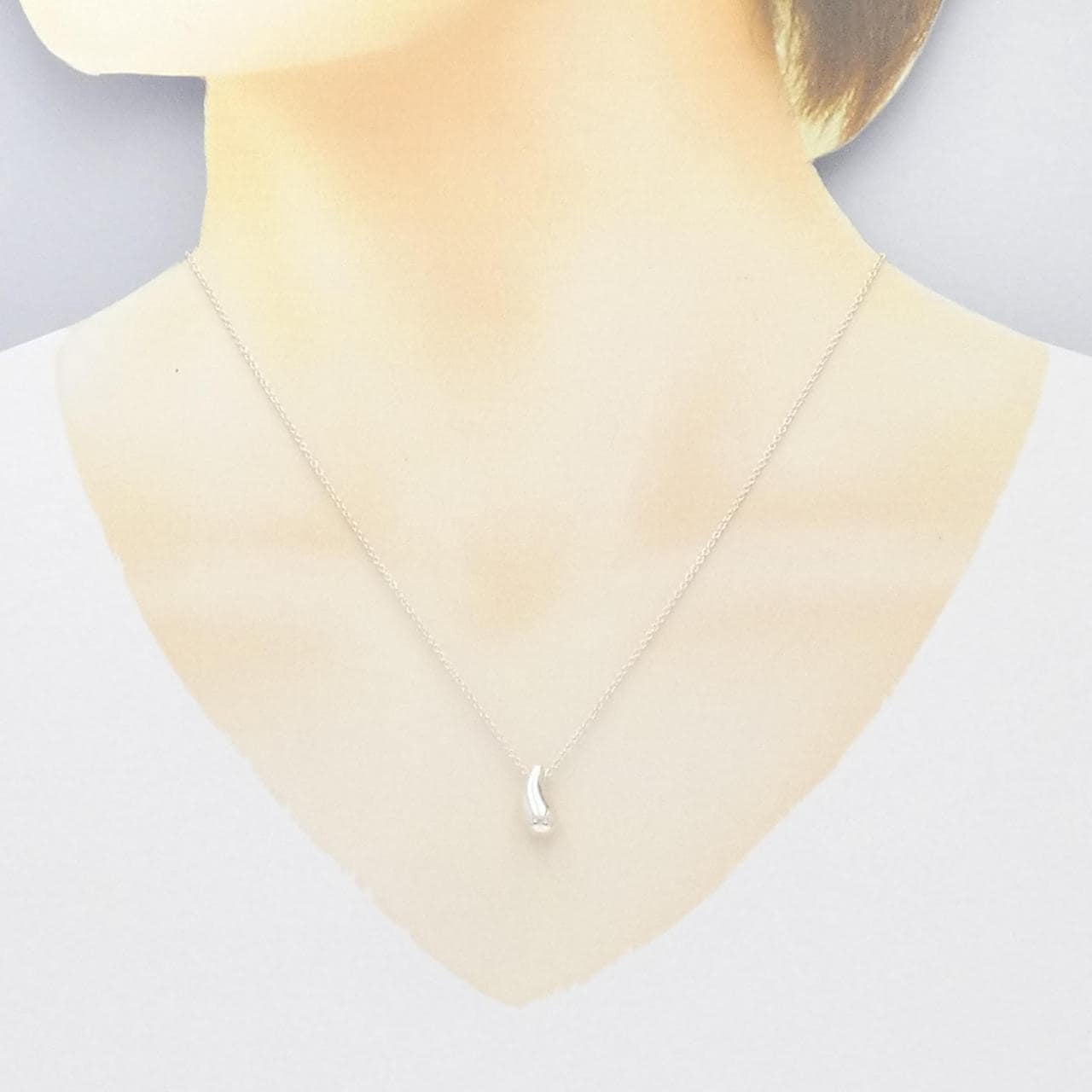 コメ兵｜ティファニー ティアドロップ ネックレス｜ティファニー