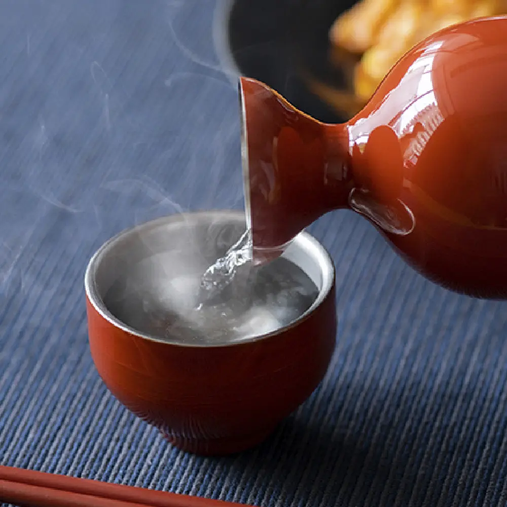 SHI-MOA 二重徳利・二重ぐい呑みセット - Kanaete(カナエテ