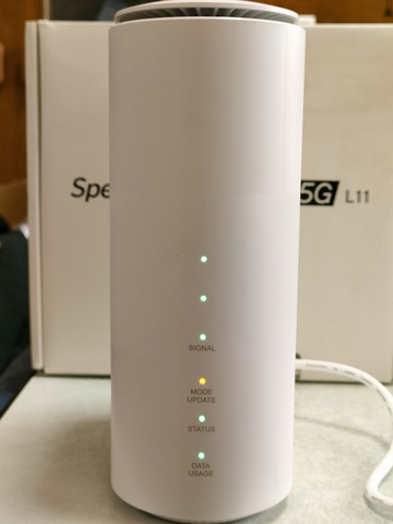 Speed Wi-Fi HOME 5G L11で他社製SIMを使ってみる その1 | 掲示板