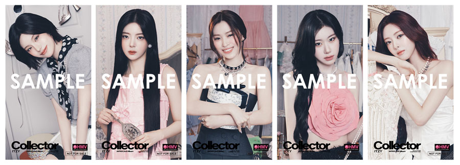 ITZY JAPAN 2nd Album『Collector』2025年10月8日リリース《HMV限定3