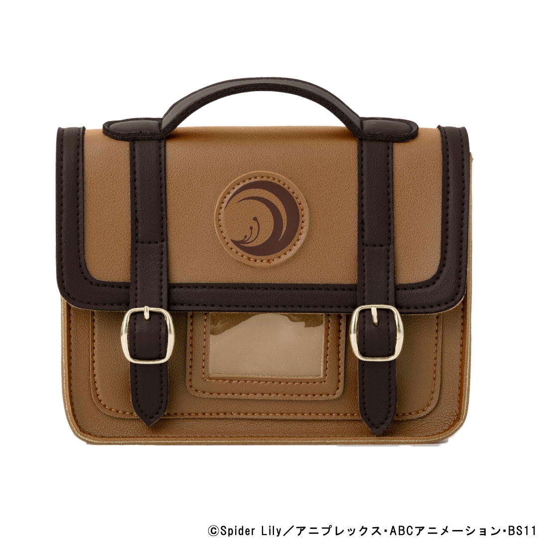 リコリス・リコイル ランダム缶バッジ付きスクールバッグ風ポーチ