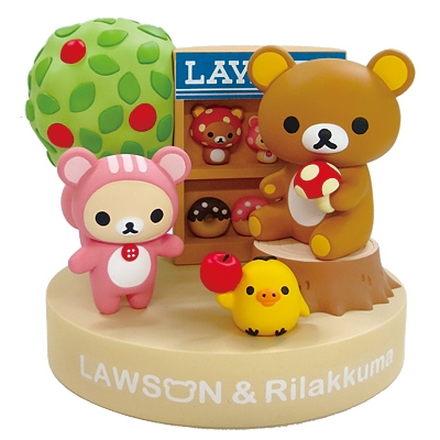 ローソン×リラックマ フィギュア化総選挙-森のリラックマver.-[Lp限定