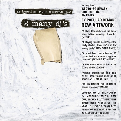 As Heard On Radio Soulwax: Pt.2 : 2 Many DJ's | HMV&BOOKS online