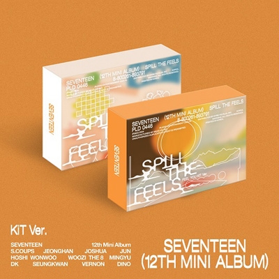 12th Mini Album「SPILL THE FEELS」 Standard Ver.(KiT Ver