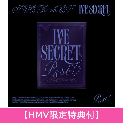 4th EP: IVE SECRET (Psst! ver.)【HMV限定特典付】 : IVE | HMV&BOOKS