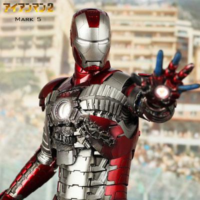 Movie Masterpiece 1/6 Figure: アイアンマン2(マーク5) : Movie