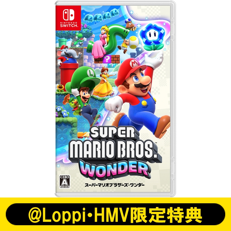 スーパーマリオブラザーズ ワンダー《限定特典缶バッジ付き》 : Game