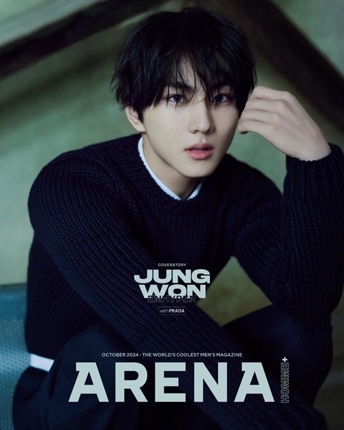ARENA HOMME+2024年 10月号【表紙：ジョンウォン（ENHYPEN）B