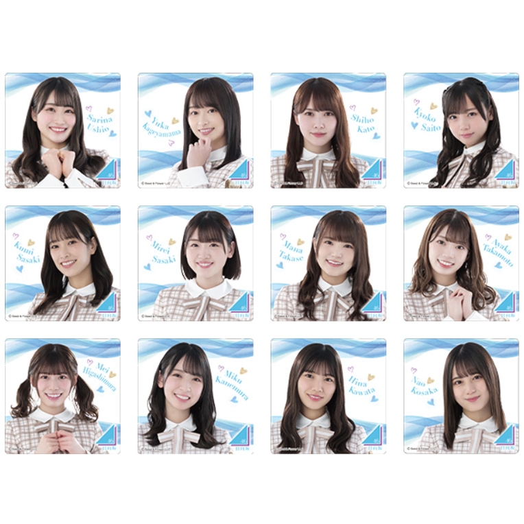 日向坂46 アクリルコースター（22個入り1BOX）【ローソン・Loppi・HMV
