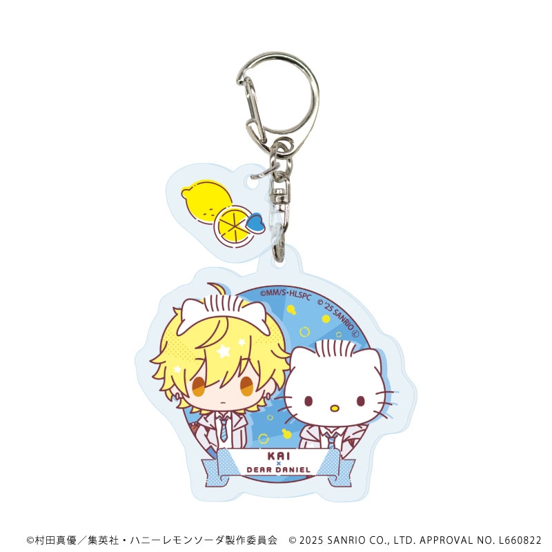 全種セット】パーツ付きアクリルキーホルダー（全6種）/ ハニーレモン