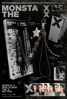 13th Mini Album: THE X (MD VER.) : MONSTA X | HMV&BOOKS online