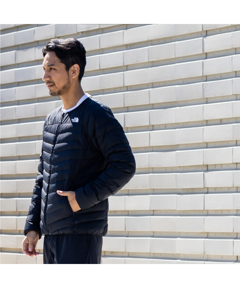 ダウンジャケット サンダーラウンドネックジャケット Thunder