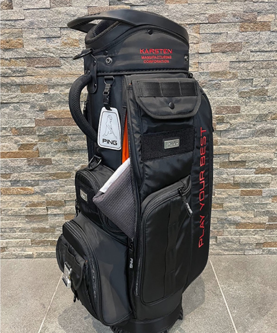 ピン(PING) キャディバッグ CB-P2403 メタルプレート 37510 【国内正規