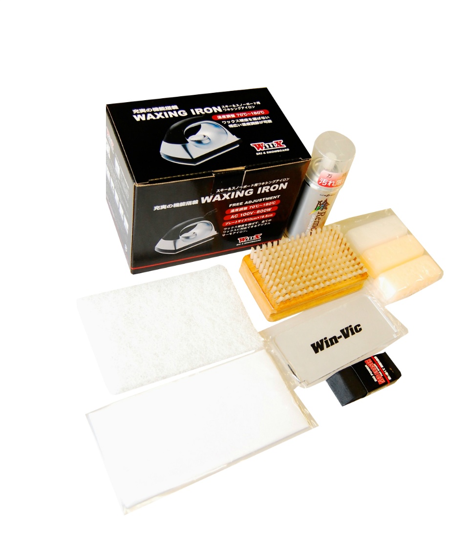 スキー スノーボード ワックスセット 9点 アイロン ホットワックス