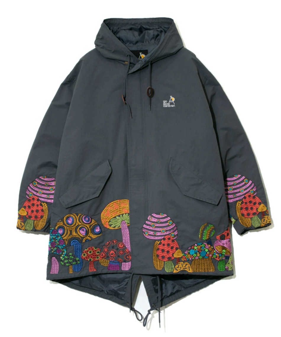 ゴースローキャラバン(Go Slow Caravan) コート コットンナイロン