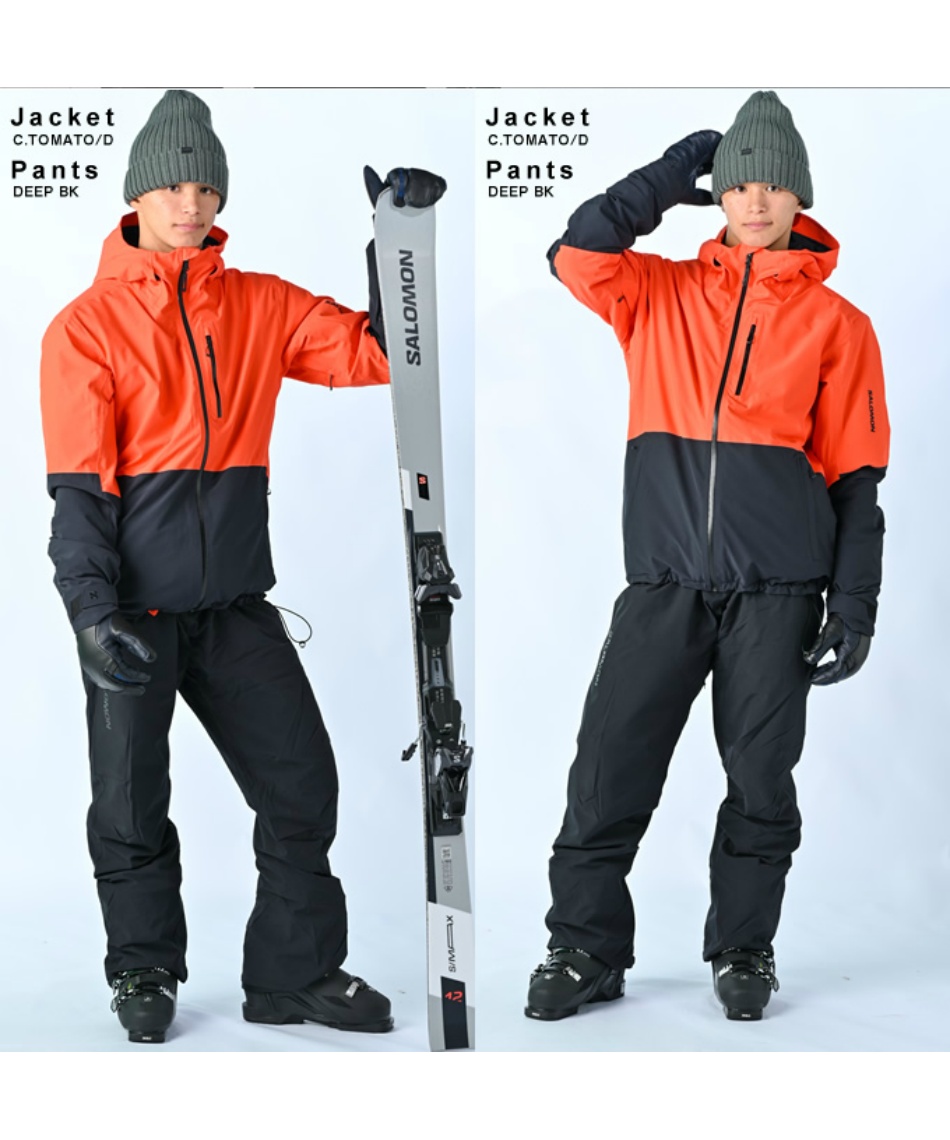 サロモン(salomon) スキーウェア 上下セット HIGHLAND+EDGE ハイランド