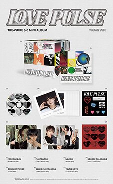 3rd MINI ALBUM [LOVE PULSE] - DISCOGRAPHY | TREASURE（トレジャー