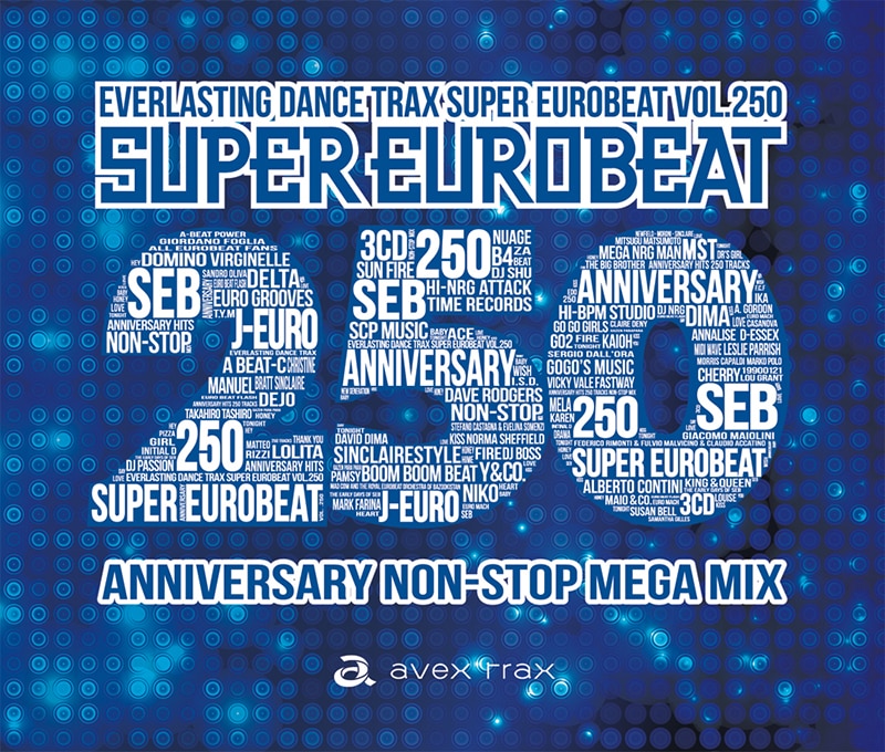 SUPER EUROBEAT VOL.250 | リリース | エイベックス・ポータル