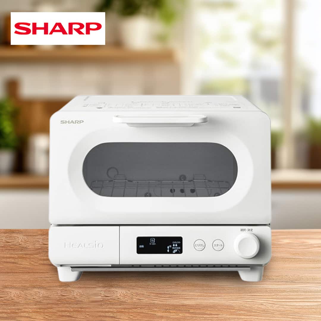 シャープ レンジ・トースター ヘルシオトースター ブラック AX-WT1-B