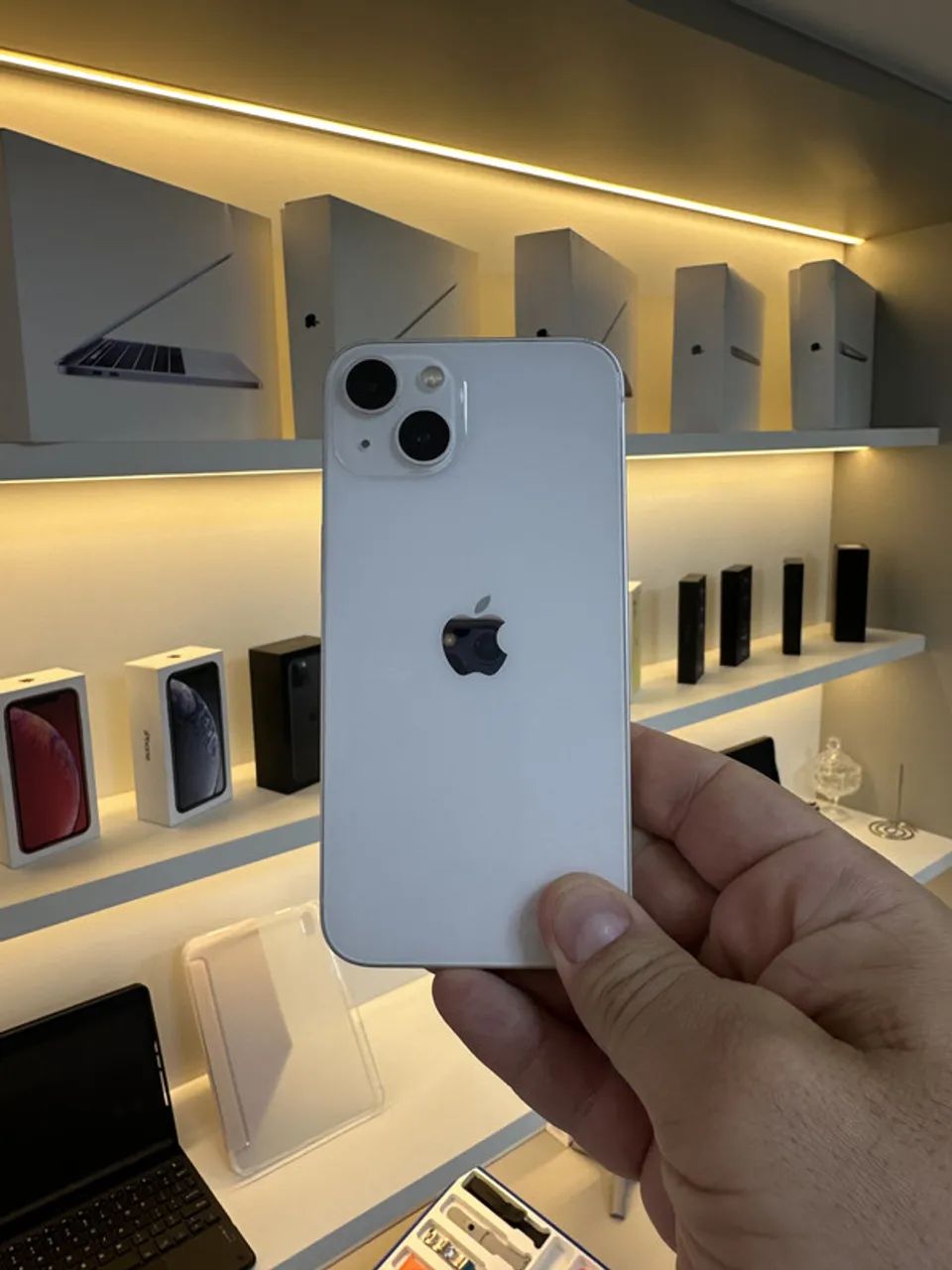 IPHONE 13 256GB BRANCO SEMINOVO - Celulares e Smartphones - Setor