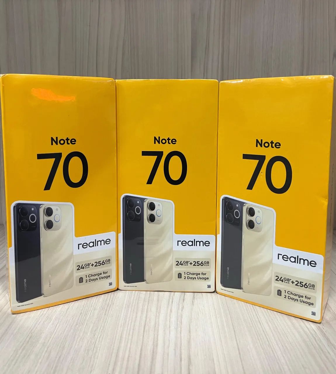 Realme note 70 4g 256gb com 8gb ram lacrado - Celulares e