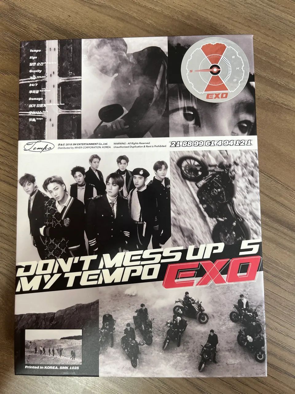 Álbum EXO Tempo Original - CDs, DVDs etc - Park Way, Brasília